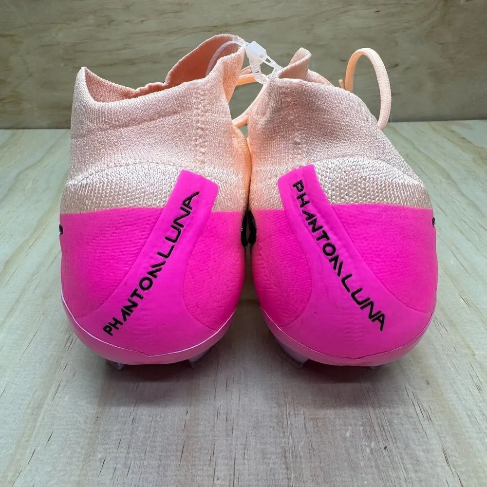 NEW Nike Phantom Luna II Elite FG Pink Prism Pack Cleats Sz 11.5 FJ2572-800